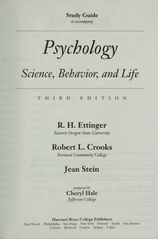 Cover of Psychology