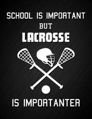 Book cover for School Is Important But Lacrosse Is Importanter