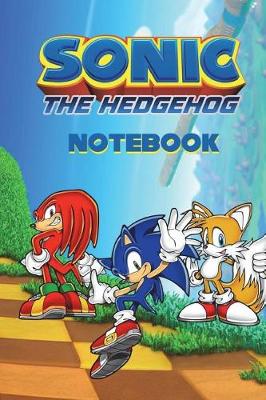 Book cover for Sonic the Hedgehog Notebook