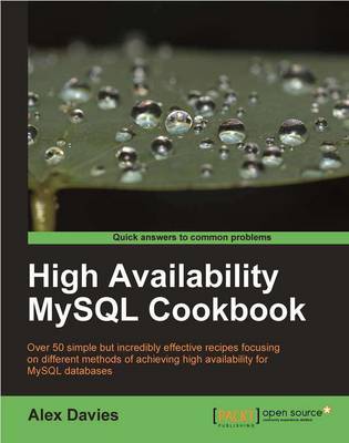 Book cover for High Availability MySQL Cookbook