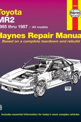 Cover of Toyota MR2 (85 - 87)