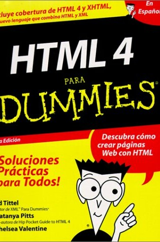 Cover of HTML 4 Para Dummies