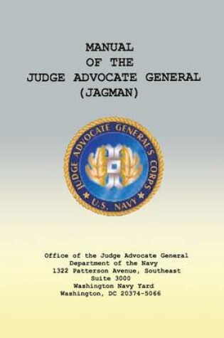 Cover of Manual of the Judge Advocate General (JAGMAN)