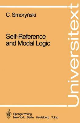 Book cover for Self-Reference and Modal Logic