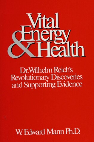 Cover of Vital Energy and Health