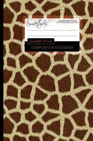 Cover of Composition Notebook - Giraffe Print