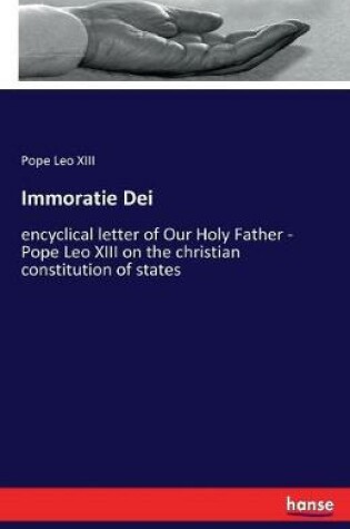 Cover of Immoratie Dei