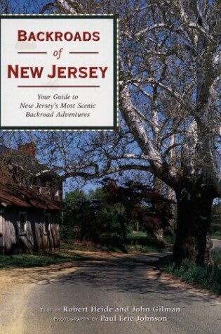 Cover of Backroads of New Jersey