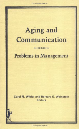 Cover of Aging and Communication