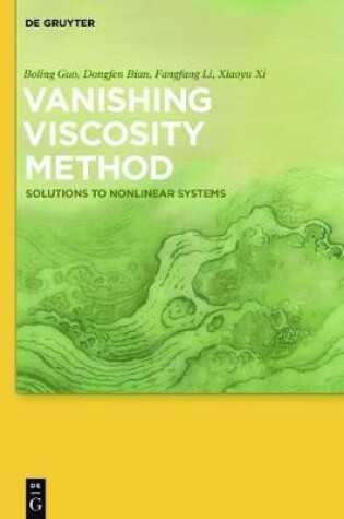 Cover of Vanishing Viscosity Method