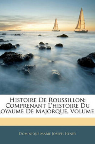 Cover of Histoire de Roussillon