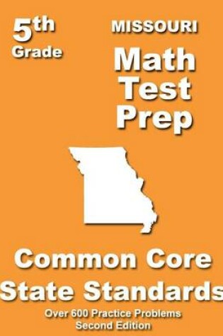 Cover of Missouri 5th Grade Math Test Prep