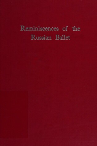 Cover of Reminiscences of the Russian Ballet