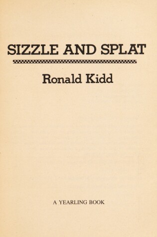 Cover of Sizzle and Splat