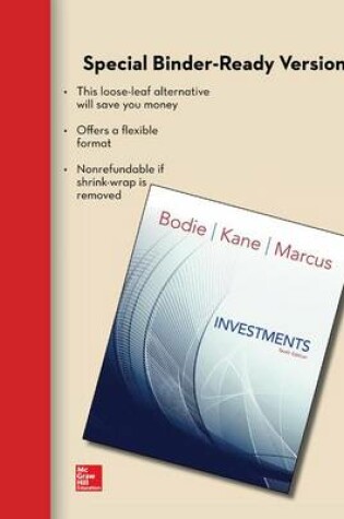 Cover of Loose Leaf Investments with Solutions Manual