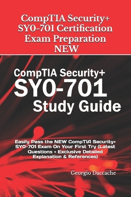 Book cover for CompTIA Security+ SY0-701 Certification Exam Preparation - NEW