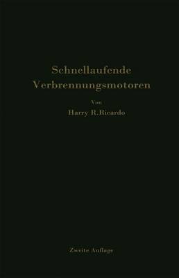 Book cover for Schnellaufende Verbrennungsmotoren