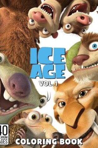 Cover of Ice Age Coloring Book Vol1