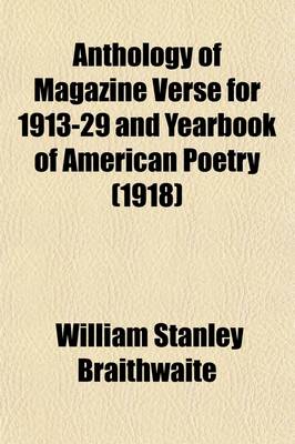 Book cover for Anthology of Magazine Verse for 1913-29 and Yearbook of American Poetry