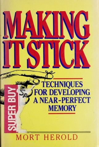 Book cover for Making It Stick