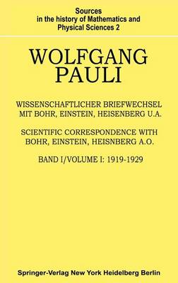 Book cover for Wissenschaftlicher Briefwechsel mit Bohr, Einstein, Heisenberg u.a.