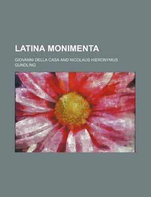 Book cover for Latina Monimenta