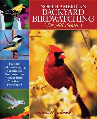 Book cover for North American Backyard Birdwatching for All Seasons