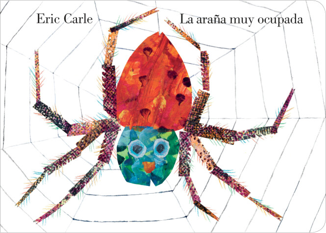Book cover for La araña muy ocupada