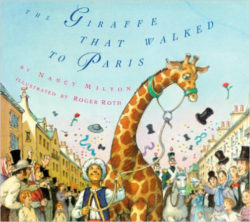 Book cover for The Giraffe That Walked to Paris