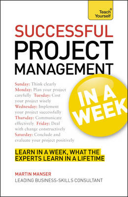 Cover of Project Management In A Week