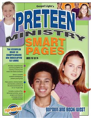 Book cover for Preteen Ministry Smart Pages