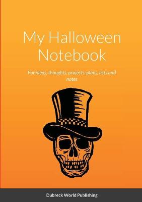 Book cover for My Halloween Notebook