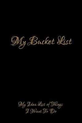 Book cover for My Bucket List