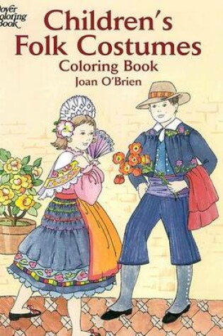 Cover of Child Folk Costumes Colouring Book