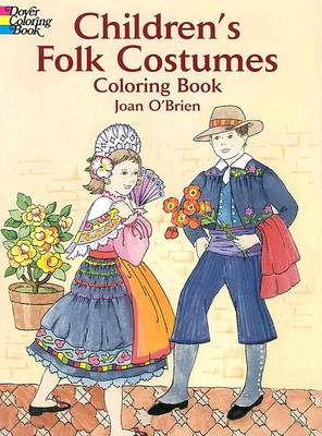 Book cover for Child Folk Costumes Colouring Book