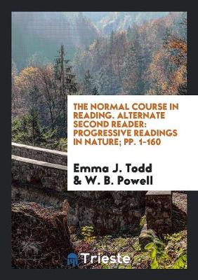 Book cover for The Normal Course in Reading. Alternate Second Reader