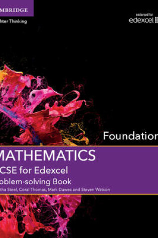 Cover of GCSE Mathematics for Edexcel Foundation Problem-solving Book