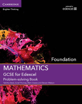 Cover of GCSE Mathematics for Edexcel Foundation Problem-solving Book