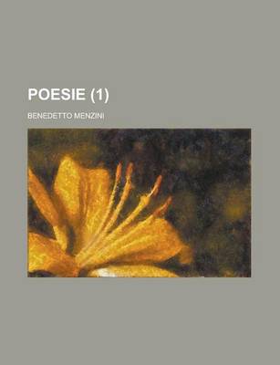 Book cover for Poesie (1)