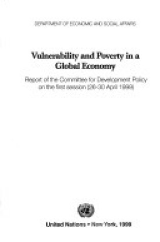 Cover of Vulnerability and Poverty in a Global Economy