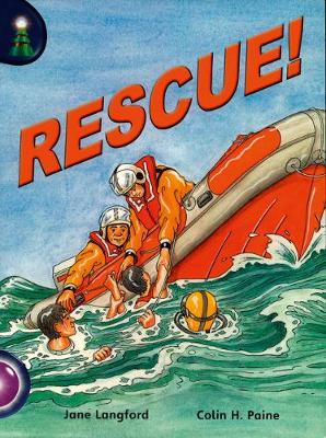 Book cover for Lighthouse Year 2 Purple: Rescue!
