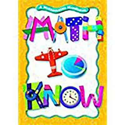 Cover of Great Source Math to Know