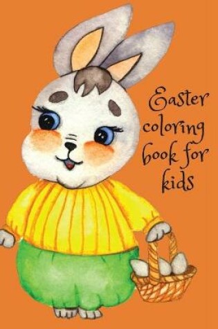 Cover of Easter coloring book for kids