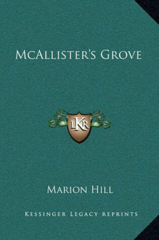 Cover of McAllister's Grove