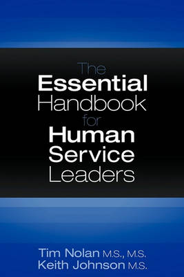 Book cover for The Essential Handbook for Human Service Leaders