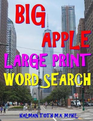 Book cover for Big Apple Large Print Word Search