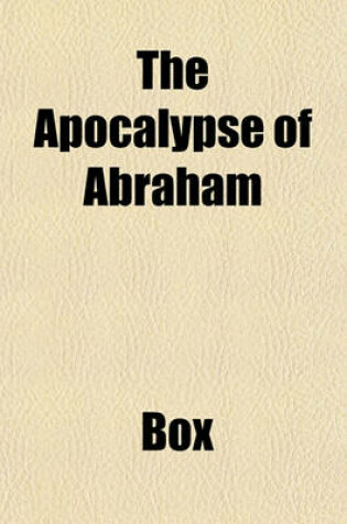 Cover of The Apocalypse of Abraham