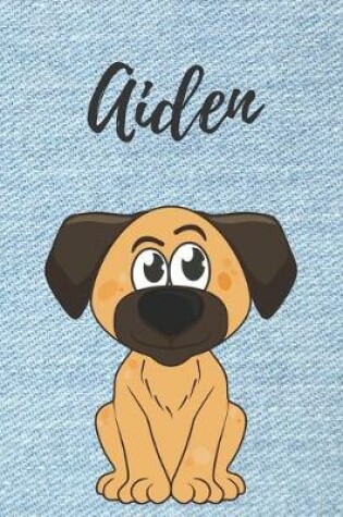 Cover of Personalisiertes Notizbuch - Hunde Aiden