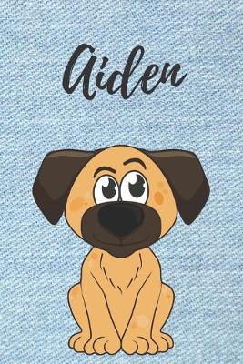 Book cover for Personalisiertes Notizbuch - Hunde Aiden