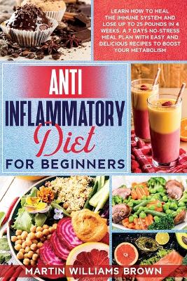 Book cover for Anti inflammatory diet for beginners